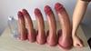 Dildo-XXL 33cm Realistic Soft Liquid Silicone Dildo with Veins,5 Sizes Super Huge Thick Phallus for Women&Men,Strong Suction Cup,Flexible G-Spot Toy