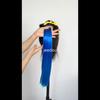 Straight Hair 5Clips Clip In One Piece Hair Extension Synthetic Black Brown Color Women's Hairpieces For Daily Use