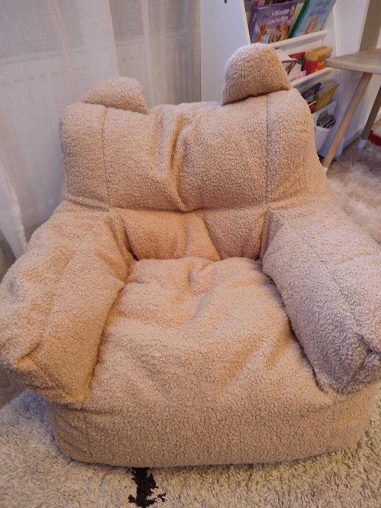 Aufblasbares Plüsch-Sofa Wassermelone - Faltbarer Bodensitz Für Kinderzimmer