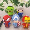 Marvel Avengers Spider-Man Plüschtier Weicher Schlüsselanhänger mit Iron Man und Hulk Designs für Kinder
