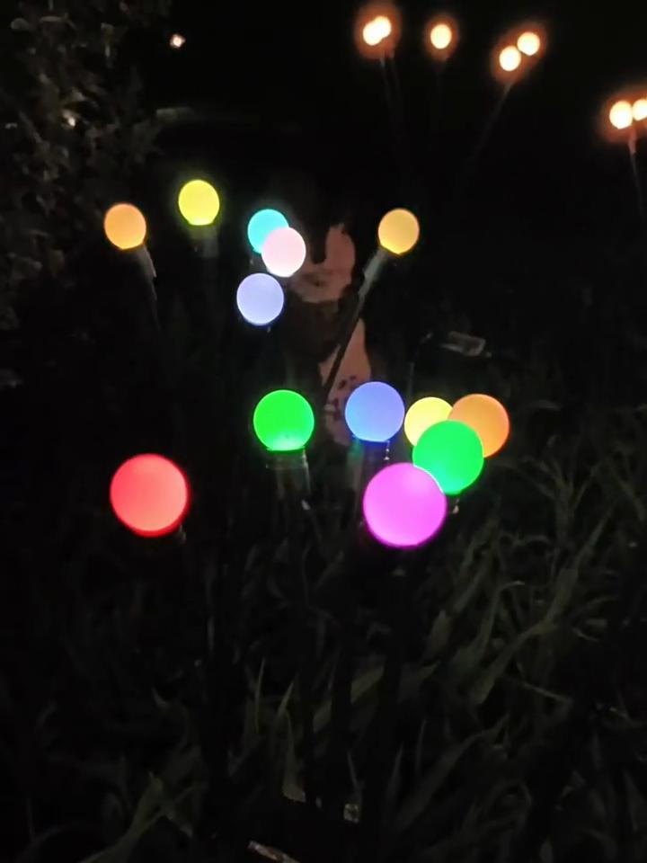 Solar Lights Fireworks Lawn Lights Solar Lamps LED Outdoor For Camping Garden Party Terrace Patio Decoration