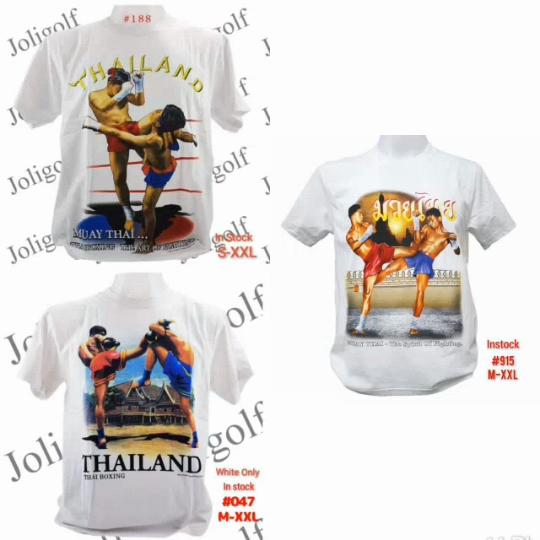 Tričko Muay Thai Kick Boxing Fight Sport Cotton