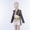 Kpop Demon Hunters Rumi Childrens Sequin Stage Costume With Short Pants For Dance Performances