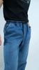 Men's Elastic Waist Jogger Pants Blue