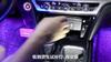 Car Interior Lights,5V LED Strip Lights with USB Adapter Ambient Car Lighting Kit Remote Control Music Sync Color Change Strip Lights For Trucks
