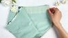 4 Stück Damen High-Waist Slips Grün Tie-Dye Slips Atmungsaktive Dreieck Unterwäsche Bequemes Weiches Stoff Unterwäsche