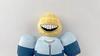 Game Wellworks Waffle Head Plush Toy Two Tone Zip Jacket Stuffed Doll Roblox Game Character Plush for Kids Home Decor Backpack Gift Game Fans Present