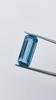 Aquamarine Santa Maria Shade Glass Stone, Baguettes Shape Stone, 13.80 Carat, 20x8x7 MM Size Stone.
