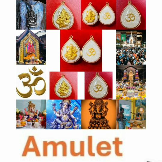 Ganesha Elephant Head God Necklaces Pendant Hinduism Powerful Success Amulet Talismans Blessings Jewelry Vintage