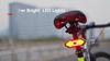 Bike Tail Light with Turn Signals Wireless Remote Control Bicycle Rear Light Back USB Rechargeable Warning Cycling Assessoires