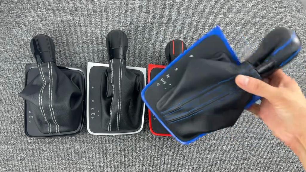 Automatic Transmision Gear Shift Gaiter Boot Cover Case Panel For Volkswagen VW Golf 7 MK7 7.5 DSG R GT