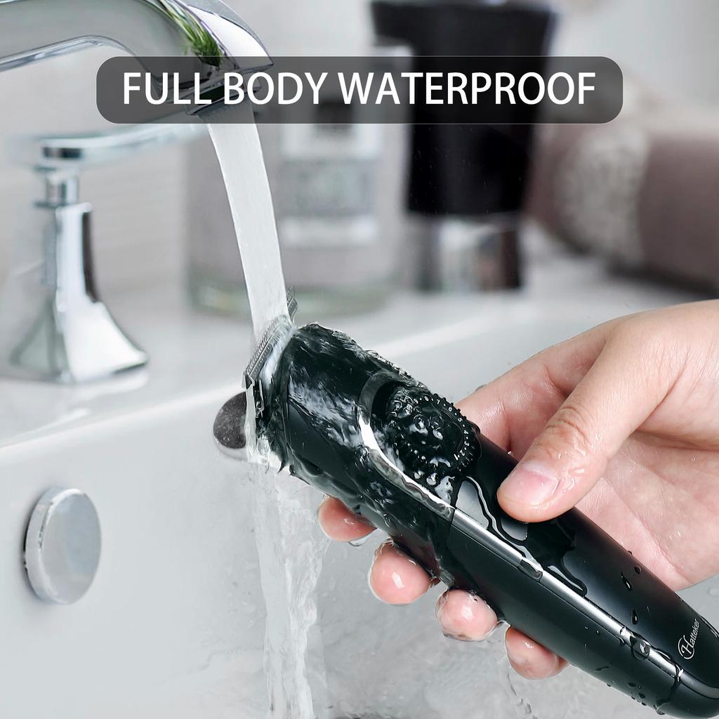 Hatteker Saç Kesme Makineleri Erkek/Çocuk/Bebek Profesyonel Akülü Saç Kesme Makineleri Sakal Düzeltici Erkek Kesme Makinesi Seti