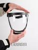 Face Shield Full Face Protective Clear Visibility Splash Proof Anti Sand Safety Face Guard for Adults