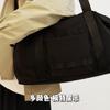 Color Block Fitness Bag Short-Distance Travel Bag Lightweight Storage Sports Bag