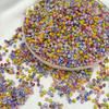 16250Pcs 4-wire Watermelon Glass Seed Spacer Beads For Jewelry Handmade DIY Accessories