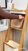 Toilet Paper Storage, Toilet Paper Roll Storage Basket, Fabric Tissue Holder, Dust-proof and Water-proof Bathroom Storage Basket