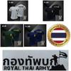 Royal Thai Army Military Soldier T Shirt Thailand Flag Undershirt Round O Neck Print Short Sleeve Quick Dry Uniform Men Women Unisex
