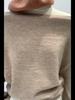 French Lazy Style One-shoulder Loose Knitted Base Shirt Women Autumn Winter New Thin Sweater