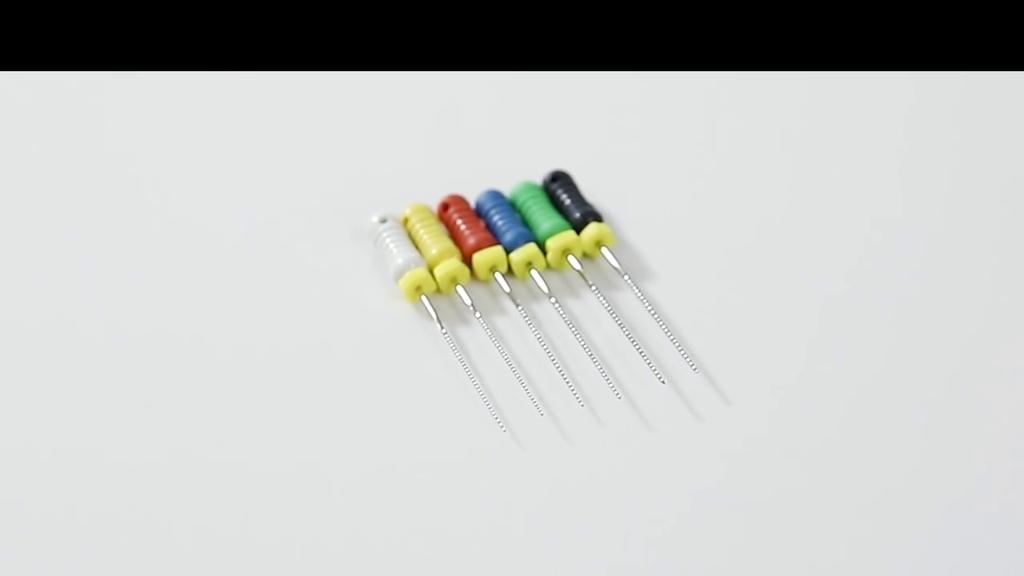 6 pezzi/confezione Dental Root Canal Endo K File 21mm 25mm Acciaio Inox Strumenti Endodontici Materiali Dentistici Odontoiatria Odontologia