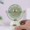 Mini Ventilatore da Scrivania 100 Velocità Angolo Regolabile Ricaricabile USB Ventilatore Raffreddante Portatile Estivo Mini Ventilatore Personale per Viaggio all'Aperto