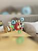 Baby Fun Cartoon Crab Lala Toy Whip Music Puzzle Early Education Toys a Variety of Play Can Be Pressed To Bite