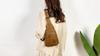 Chest Bag Women's Soft Leather Shoulder Bag Vintage Crossbody Bag