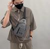 Chest Bag Multifunctional Men's Fashion Trend Oxford Cloth Shoulder Bag Korean Style Casual Waterproof Messenger Bag