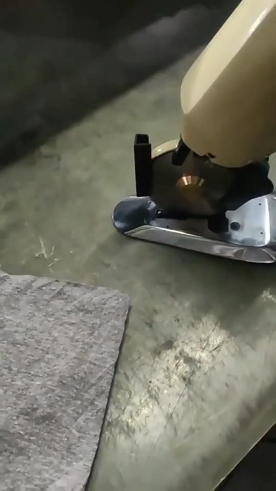 Electric Rotary Fabric Cutter,Octagonal Blade Cloth Cutter Electric Scissors with Automatic Sharpener for Multi Layer Carpet Leather