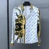 KPOP Fashion Style Harajuku Slim Fit Tops Loose All Match Casual Shirt Pointed Collar Korean Style Printed Long Sleeve Blusa