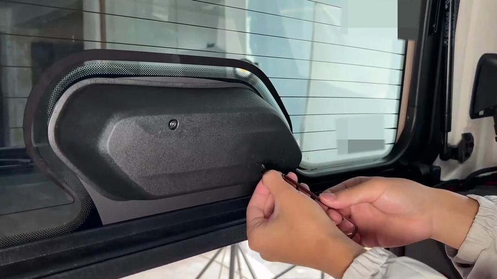 Držák madla na sklo zavazadlového prostoru, držák na madlo, vhodný pro Jeep Wrangler JL 2018 Up, doplňky do interiéru
