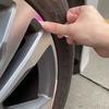 2023 20PCS Car Wheel Hub Reflective Sticker Anti Collision Luminous Reflective Stripe for Car Wheel Rim Tape Exterior Decoration