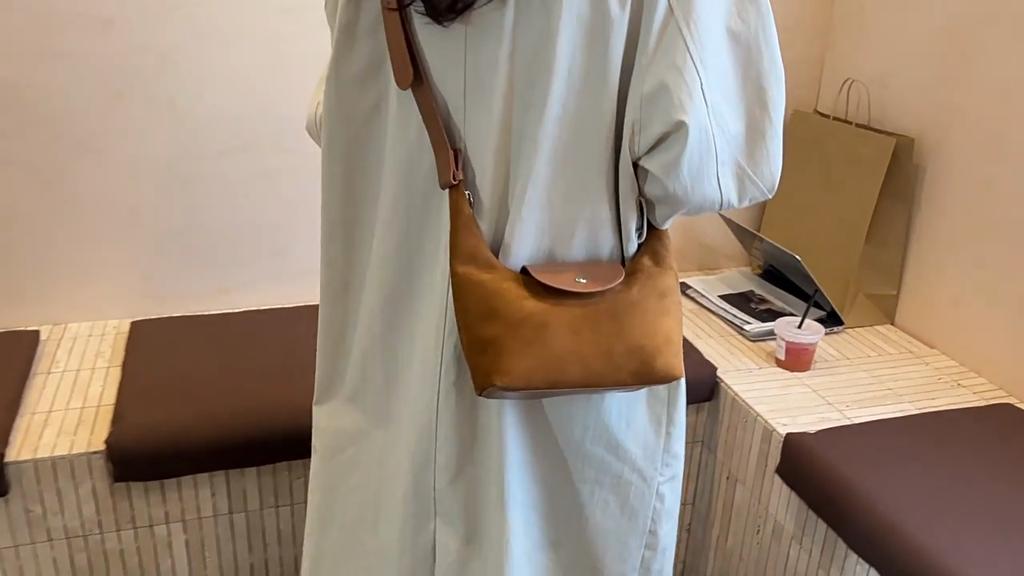 Yogodlns Fashion Women Nubuck PU Leather Handbags High Quality Ladies Small Shoulder Hobo Bags Casual Crossbody Bags for Daily Use