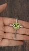 Gemstone Cross Pendant 925 Silver Cross Charm Jewelry Zivori Pendant Green Peridot Cross