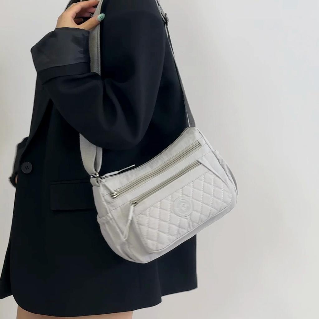 Multi-Compartment Lightweight Shoulder Crossbody Bag Women's Mobile Phone Bag Commuter Middle-Aged Mother Bag