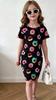 Kurzarm Bodycon Kleid für Mädchen Rundhalsausschnitt Eng anliegendes T-Shirt Mini Bleistift Lässig Bequem Sommerkleider Teenager 5-14 Jahre