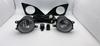 1 set Fog Lights Headlight For Toyota Corolla Altis 2008 2009 2010 Fog Lamp Cover Grill Bezel Front Bumper Fog Light