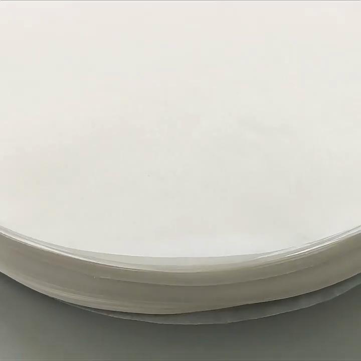 100pcs 10/11cm Hamburger Patty Paper - Wax Papers to Separate Frozen Pressed Patties - 100 Burger for Burger Patty Paper