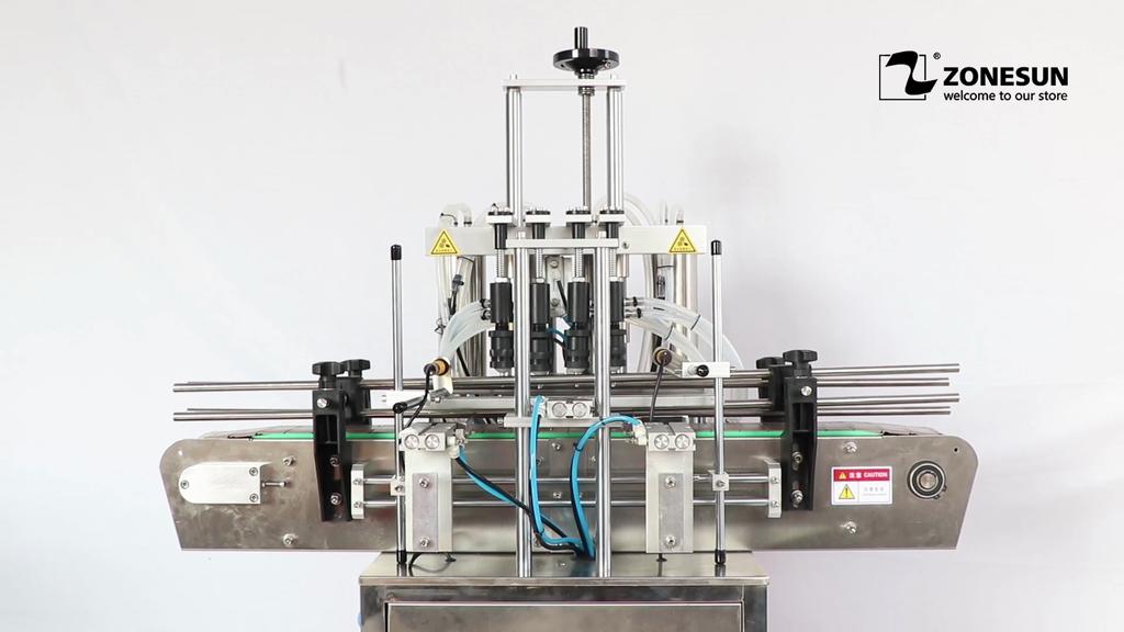 ZONESUN ZS-DTZL500 5-500ml Desktop Automatic Vacuum Liquid Perfume Eye Drops Essential Oil Filling Machine
