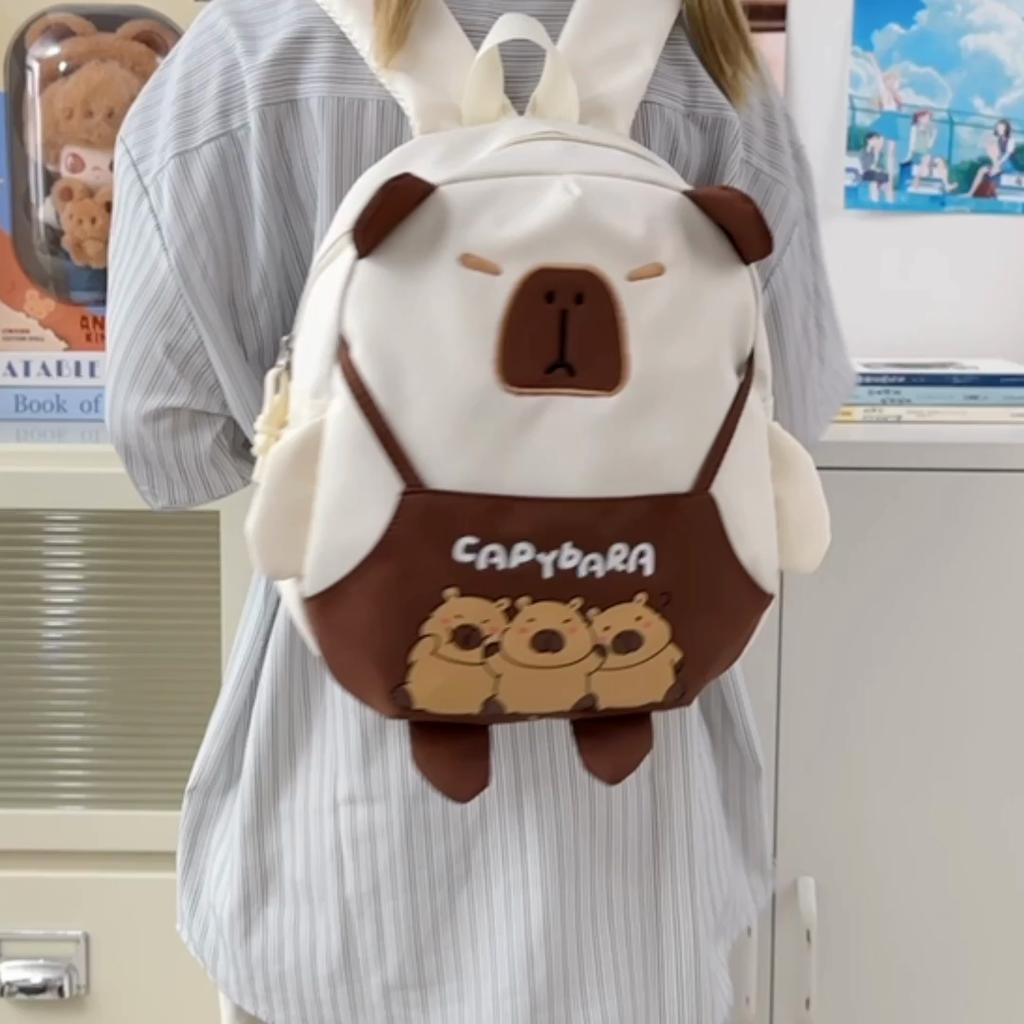 Student Schoolbag Women's Cartoon Backpack Mini Backpack