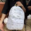 Zaino Scolastico per Studente delle Medie Zaino da Viaggio da Uomo a Grande Capacità con Stampa a Stelle da Donna