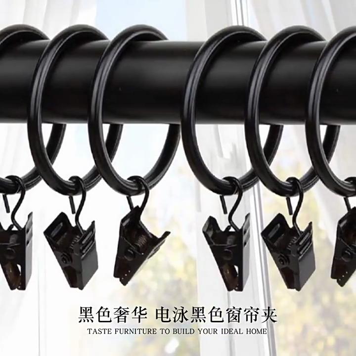 10-30 шт. зажимы для колец для штор, для подвешивания штор, фотографий, шляп, нержавеющий винтажный держатель для проволоки, для домашнего декора, зажимы для хранения