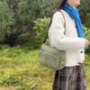 Solid Color Commuter Women's Bag Large Capacity Shoulder Crossbody Bag Multi-compartment Mobile Phone Bag