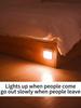 Světlo se senzorem pohybu USB noční světlo LED lampa se spínačem dobíjecí indukční světla do kuchyně schody chodba šatna ložnice