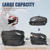 Oxford Cloth Motorcycle Rear Seat Bag With Large Capacity For Outdoor Travel And Riding Gear