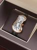 Retro Trendy Men's Watch Twisted Design Y2k Style Niche Personalized Quartz Watch for Women Watch