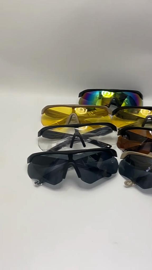 Anti-Explosion CS Goggles Anti-Wind und Sand Radfahren Sonnenbrille