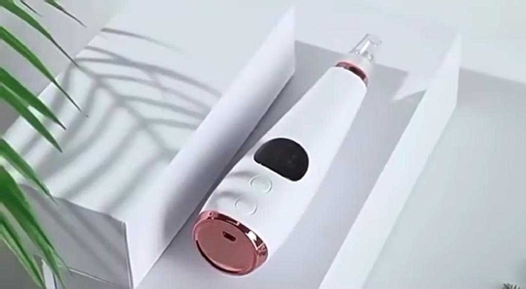 Beauty Instrument 6 Nozzle Facial Vacuum Pore Cleaner. Instrument for cleaning pores and blackheads. Instrument for facial cleansing and exfoliation