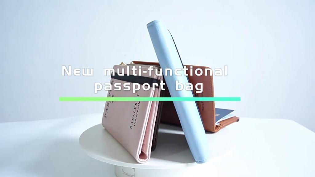 Baellerry Men and Women Short Purse Zipper Coin Purse Travel Wallet Passport Holder Unisex Card Holder