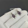 Beautiful Amethyst Gemstone Earrings, 925 Sterling Silver Earring, Handmade Boho Silver Jewelry Dangle Earrings, Engagement Gift