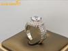 SACE GEMS Classic Copper Alloy Two Layers of Super Flash Zircon Ring Ladies Jewelry Wedding Promise Party Gift